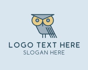 Owl Bird Avian Logo