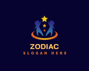 Star - Leadership Community Leader logo design