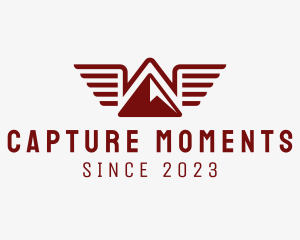 Eco Park - Outdoor Mountain Camp Wings logo design