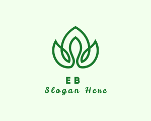 Vegetarian - Natural Flower Plant logo design