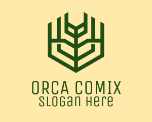 Green Farm Agriculture logo design