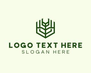 Green - Natural Eco Agriculture logo design