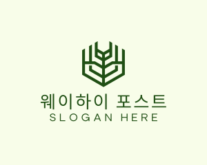 Natural Eco Agriculture logo design