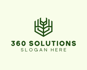 Natural Eco Agriculture logo design