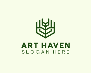 Natural Eco Agriculture logo design