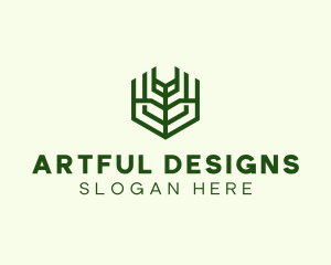 Natural Eco Agriculture logo design