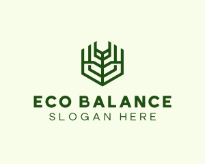 Natural Eco Agriculture logo design