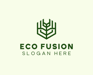 Natural Eco Agriculture logo design