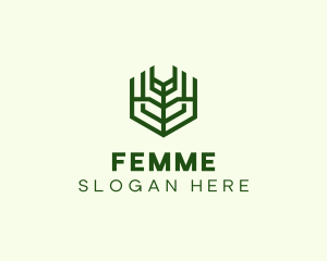 Natural Eco Agriculture logo design