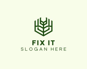 Natural Eco Agriculture logo design