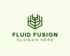 Natural Eco Agriculture logo design