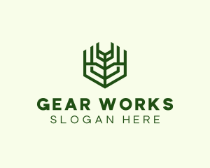 Natural Eco Agriculture logo design