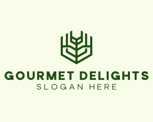 Natural Eco Agriculture logo design