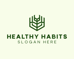 Natural Eco Agriculture logo design