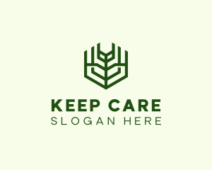 Natural Eco Agriculture logo design