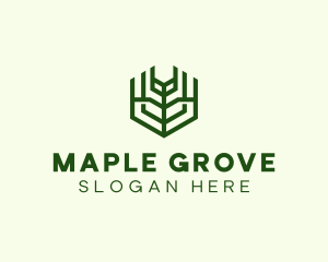 Natural Eco Agriculture logo design