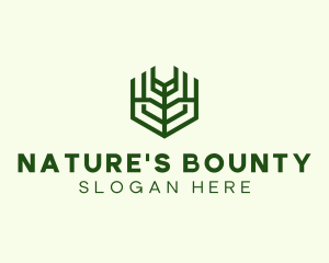 Natural Eco Agriculture logo design