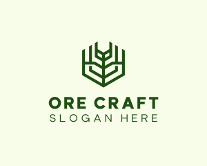 Natural Eco Agriculture logo design