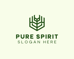 Distiller - Natural Eco Agriculture logo design