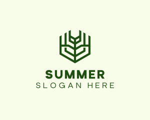 Natural Eco Agriculture logo design