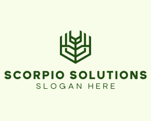 Natural Eco Agriculture logo design