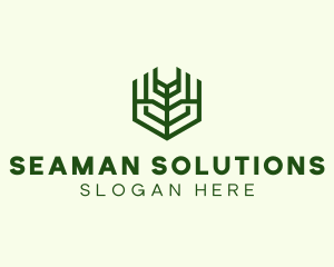 Natural Eco Agriculture logo design