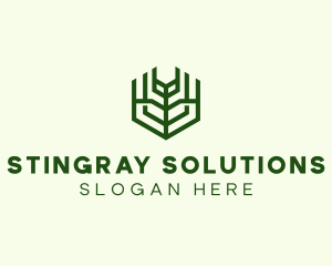 Natural Eco Agriculture logo design