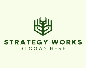 Natural Eco Agriculture logo design