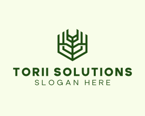 Natural Eco Agriculture logo design