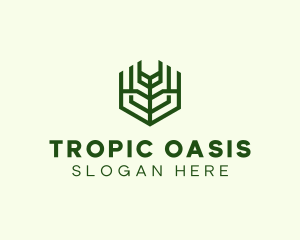 Natural Eco Agriculture logo design