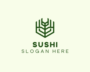 Natural Eco Agriculture logo design