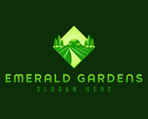 Farm Garden Landscaping logo design