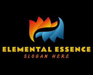 Element - Heating Cooling Element logo design