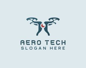 Surveillance Tech Drone logo design