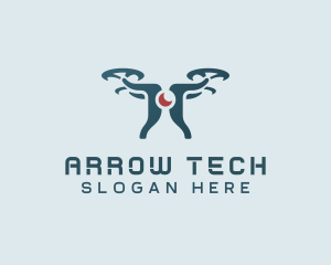 Surveillance Tech Drone logo design