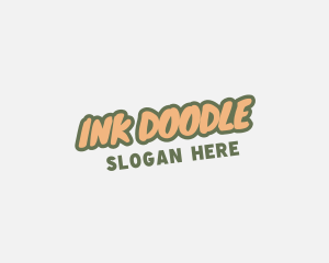 Fun Doodle Wordmark  logo design