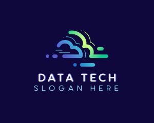 Database - Cloud Cyber Tech logo design