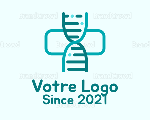 Blue Genetics Cross Logo