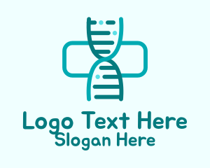 Blue Genetics Cross  Logo