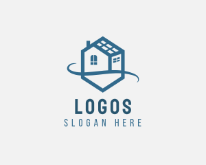 Hexagon Residential House  Logo