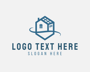 Hexagon Residential House  Logo