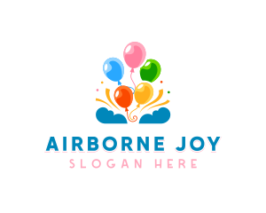 Balloon - Celebration Party Balloon logo design