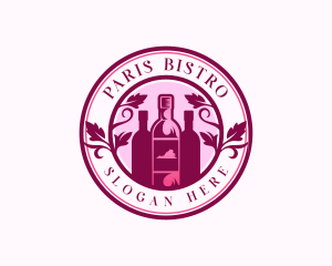 Virginia Drink Winery logo design