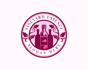 Virginia Drink Winery logo design