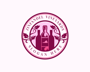 Virginia Drink Winery logo design