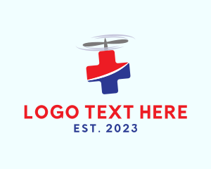 Urgent - Flying Medical Ambulance logo design