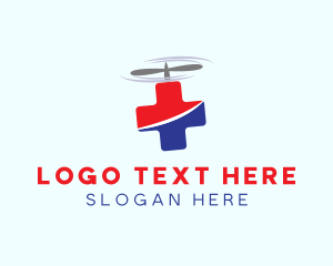 Ambulance - Flying Medical Ambulance logo design