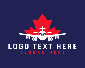 Airplane - Airline Travel Tour logo design