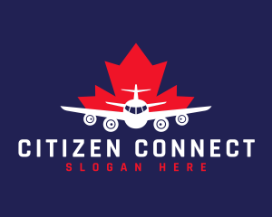 Citizenship - Airline Travel Tour logo design