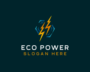 Energy - Lightning Energy Electricity logo design